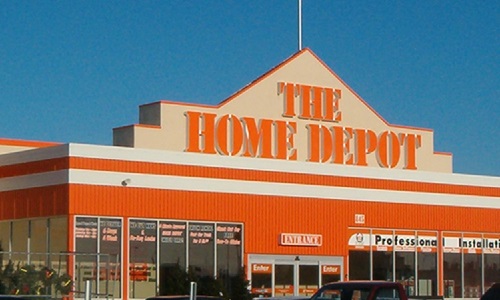 home depot header