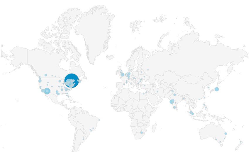 young pr pros heat map